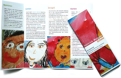 Schulfaltblatt
